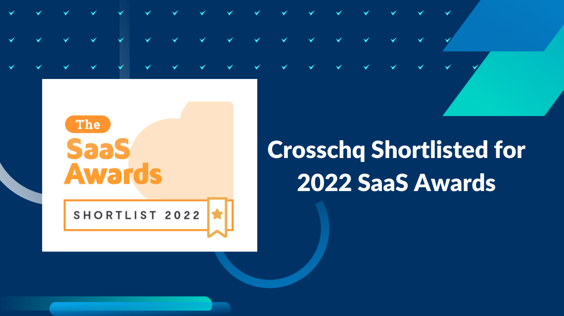 Crosschq Shortlisted for 2022 SaaS Awards Crosschq